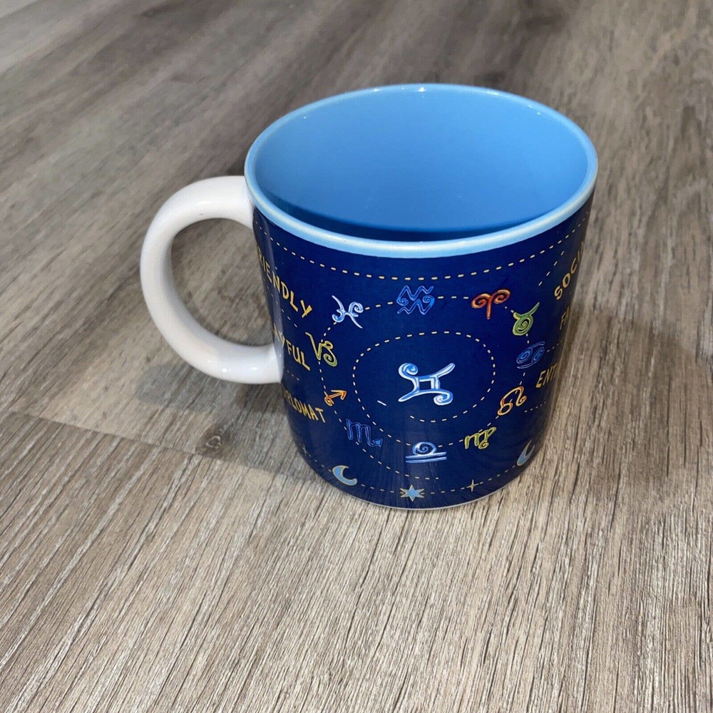Vtg Mug Disneyland Paris Zodiac Gemini Goofy Made in Japan